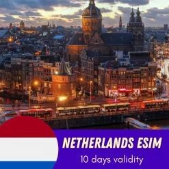 Netherlands eSIM 10 Days