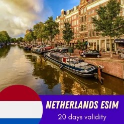 Netherlands eSIM 20 Days