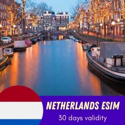 Netherlands eSIM 30 Days
