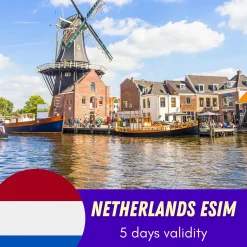 Netherlands eSIM 5 Days