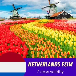 Netherlands eSIM 7 Days