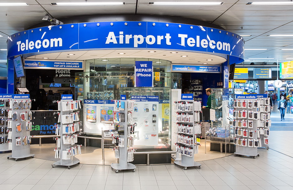 Airport Telecom at Amsterdam Airport