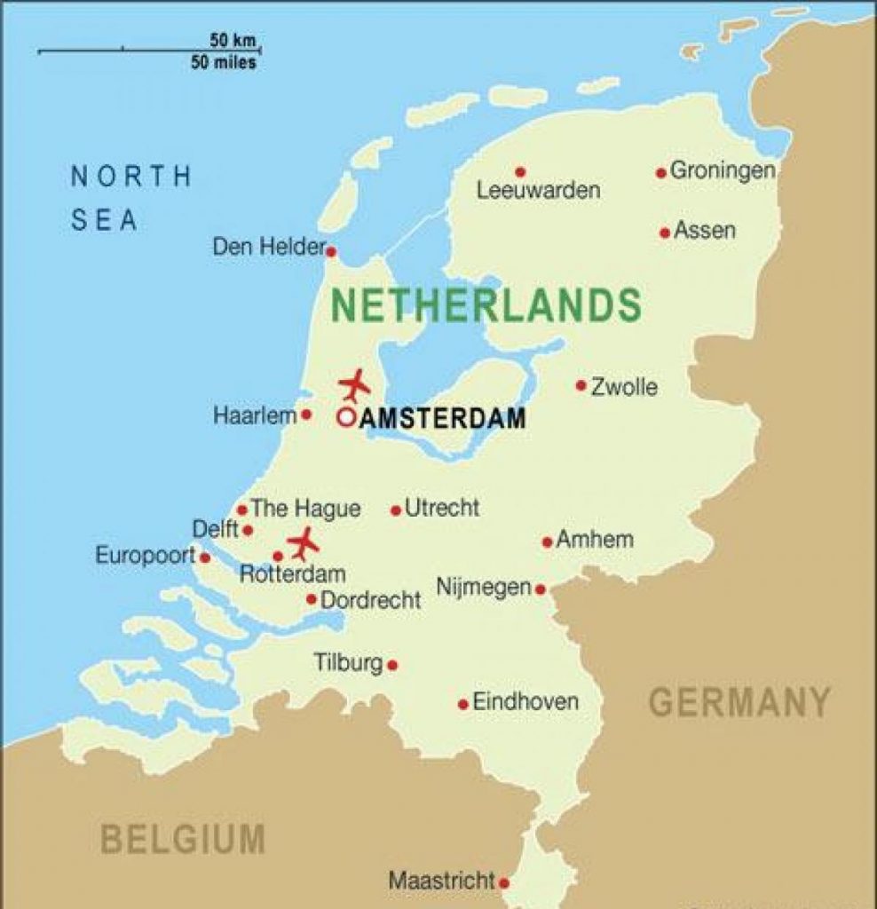 netherlands-airports-map