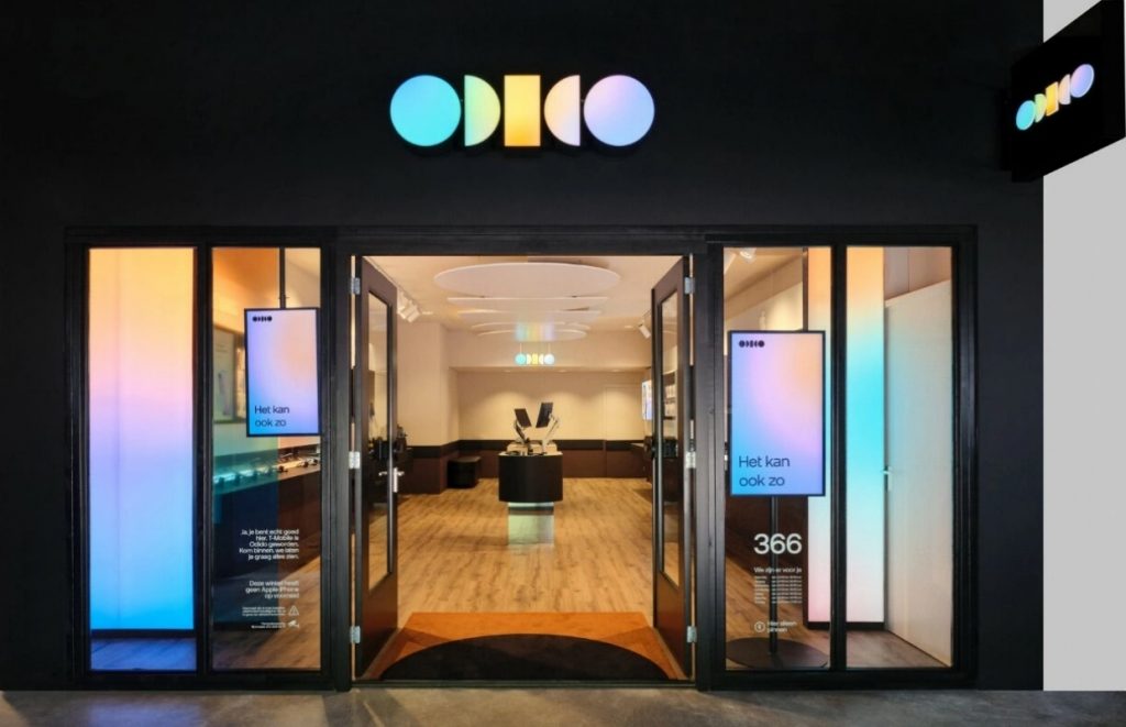 Odido store in the Netherlands